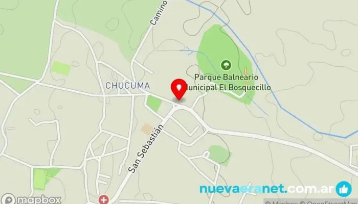 mapa de Las Delicias Panadería Panadería en Sanogasta