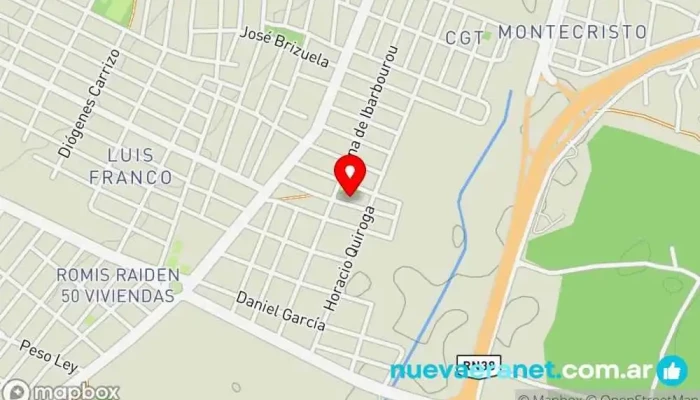 mapa de Las manos de mi madre Pastelería en San Fernando del Valle de Catamarca