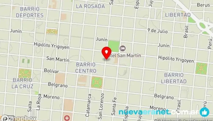 mapa de Las Tortas de mi Tía Pastelería en CFO