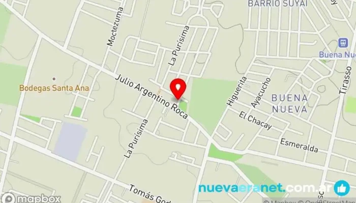 mapa de Laune Panaderia Panadería en Guaymallén