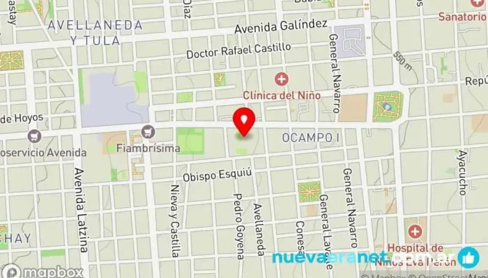 mapa de Le Blé Catamarca Panadería en San Fernando del Valle de Catamarca