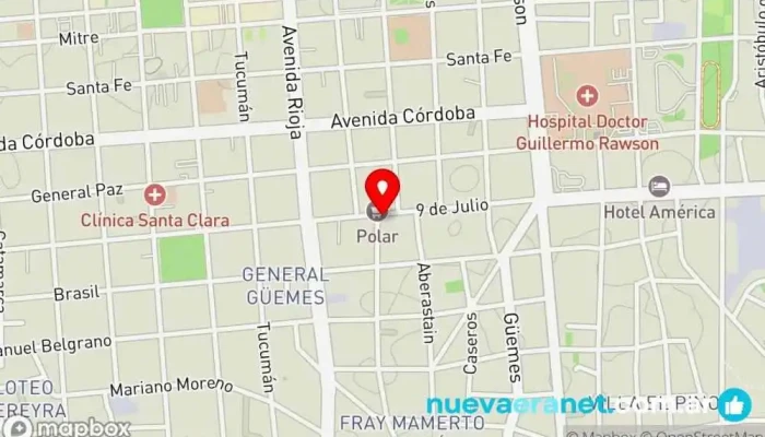 mapa de Le Croissant Panadería en San Juan