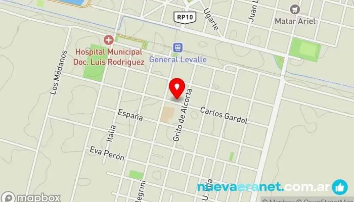 mapa de Lima Limón Pastelería en Gral. Levalle