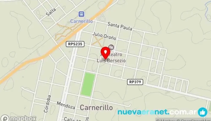 mapa de Lo de la Gorda Panadería en Carnerillo