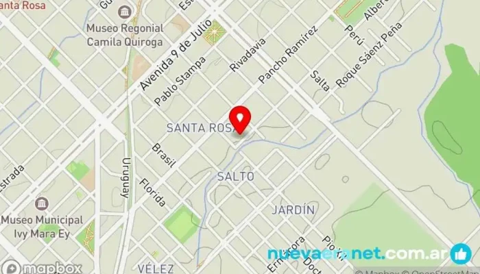 mapa de Lo de Marita Panadería en Chajarí