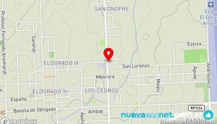 mapa de Loca y De Remate Tienda de ropa de segunda mano en Eldorado