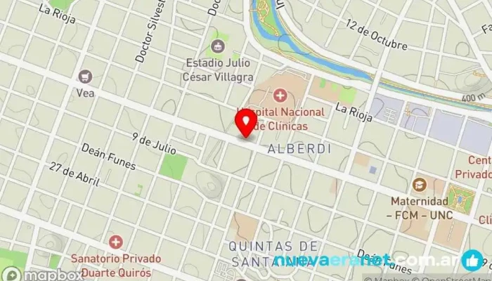 mapa de LO+RICO - Panaderías Panadería en Córdoba