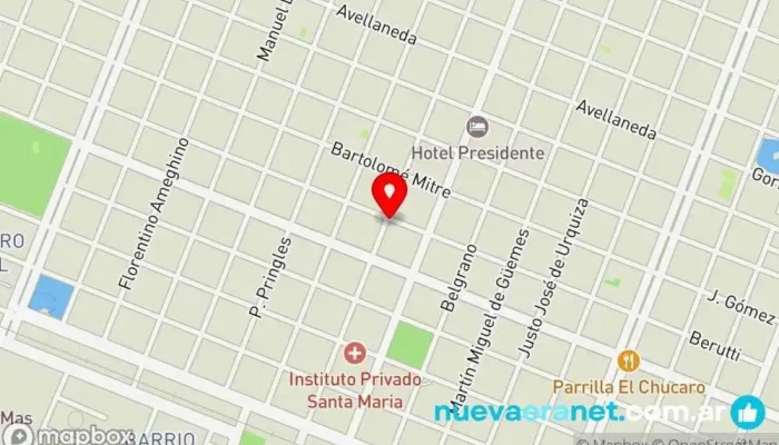 mapa de Los mas Ricos Panadería en Sáenz Peña