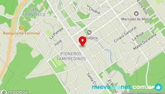 mapa de Los Pesitos Panadería en San Pedro
