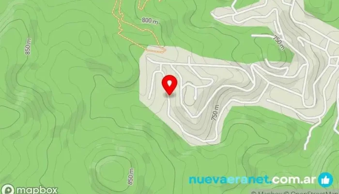 mapa de lote Casa rural en Río Ceballos