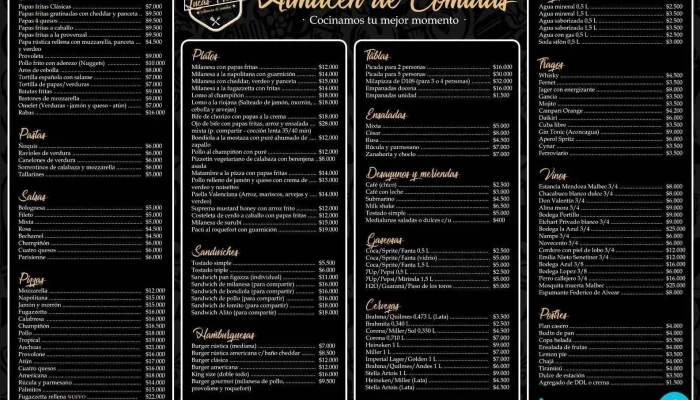 Lucas Frecero Almacen De Comidas Carta - Monte Caseros