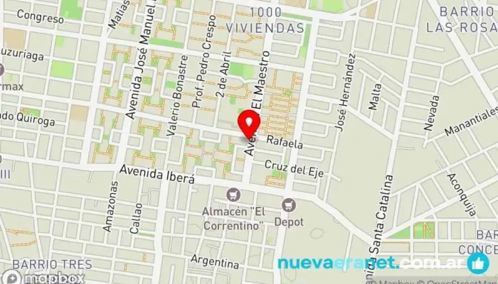 mapa de Lucas Indumentaria Policial Corrientes Tienda de ropa en Corrientes