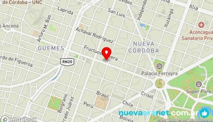 mapa de Lugones Panadería Artesanal Panadería en IYT