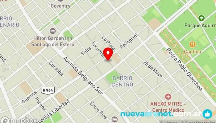 mapa de Luis Marhe Tienda de ropa de hogar, Tienda de ropa de cama, Tienda de ropa infantil, Tienda de ropa de mujer, Tienda de telas, Tienda de ropa de hombre, Mayorista en Santiago del Estero