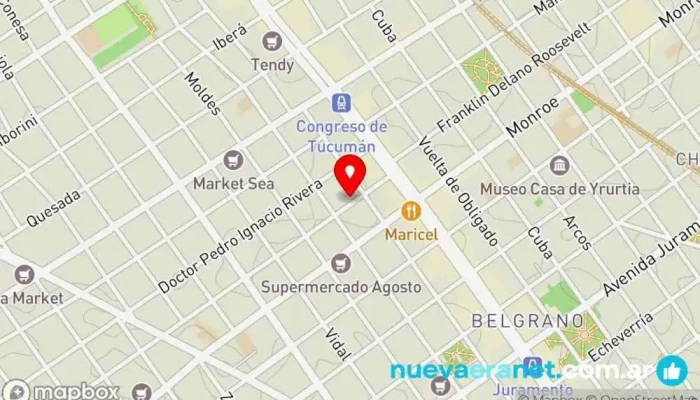 mapa de LUJÁN Panadería en Cdad. Autónoma de Buenos Aires