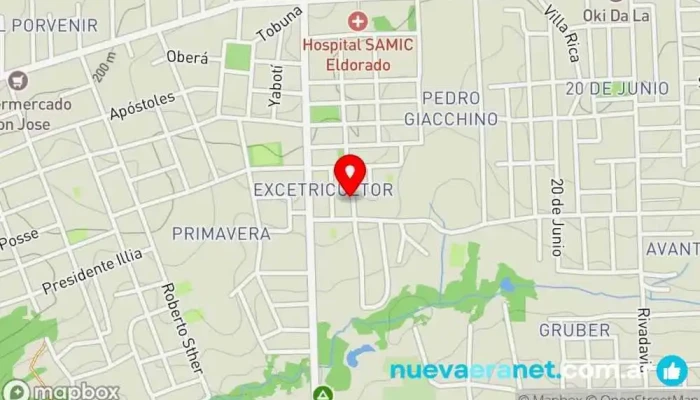 mapa de Lula~ Dulces Tentaciones Pastelería en Eldorado