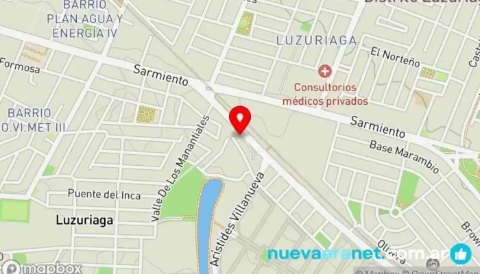 mapa de Macarón panadería & pastelería Panadería, Pastelería en Maipú
