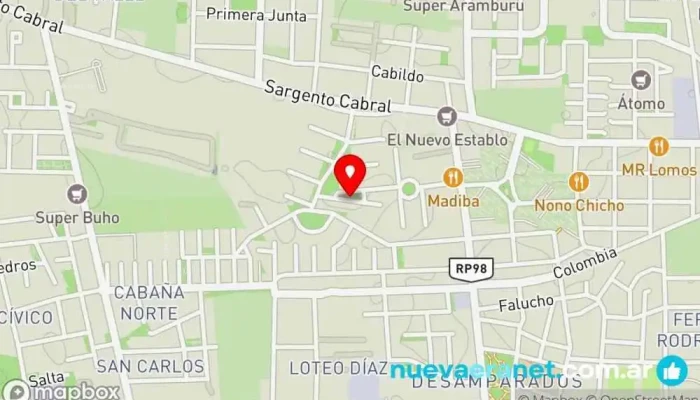 mapa de Magames - Alquiler de Juegos p/eventos y venta de juguetes Tienda de juegos en Rivadavia