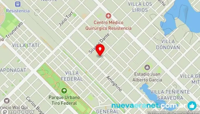 mapa de Magda Panadería & Confitería Panadería en Resistencia