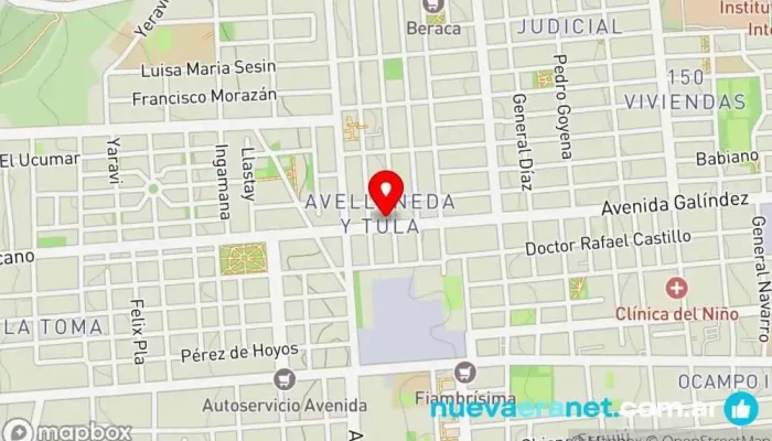mapa de Magnolia Pastelería Panadería en San Fernando del Valle de Catamarca