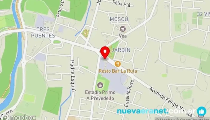 mapa de Magnolia pastelería+cafe Pastelería en San Isidro