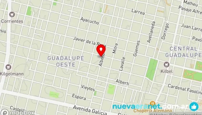 mapa de Malmö Panaderías - Padre Genesio Panadería, Heladería en Santa Fe de la Vera Cruz