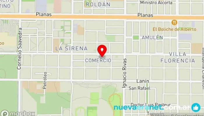 mapa de Mamá Dulzura Pasteleria Panaderia Panadería en AKX