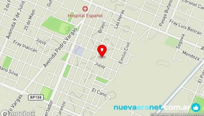 mapa de Mamma mia panadería & pastelería Panadería en FBH