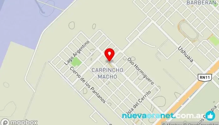 mapa de Maná Delicias Panadería en Resistencia