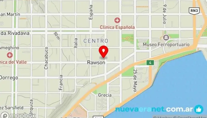 mapa de Mañana de verano Pastelería en Comodoro Rivadavia