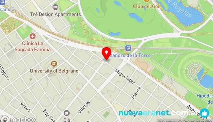 mapa de Mangini Panadería en CPO