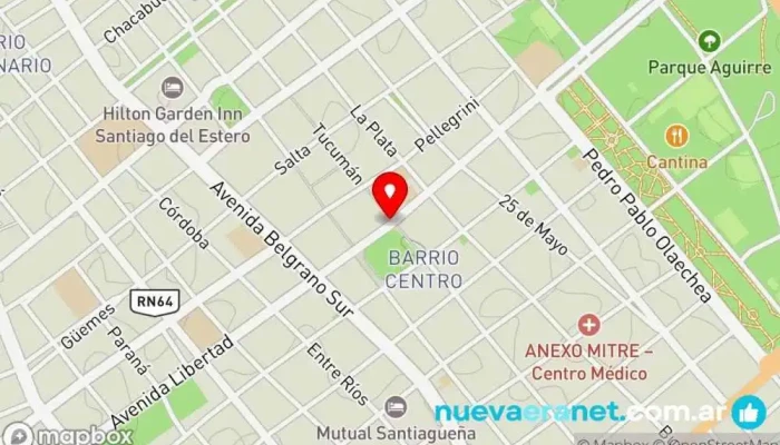 mapa de Marathon Deportes Comercio, Tienda de ropa, Tienda de deportes en Santiago del Estero
