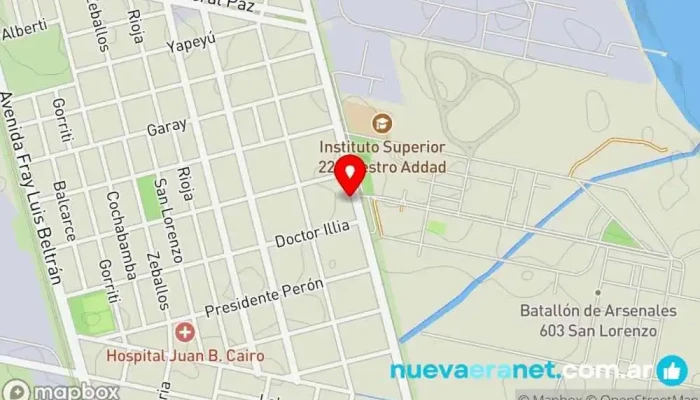 mapa de maría belén ribles pasteleria Pastelería, Cafetería en Fray Luis Beltrán