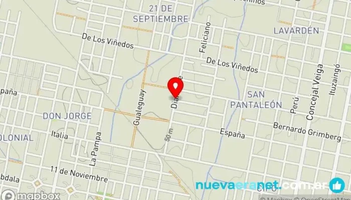 mapa de Mariluu cakes Pastelería en Concordia