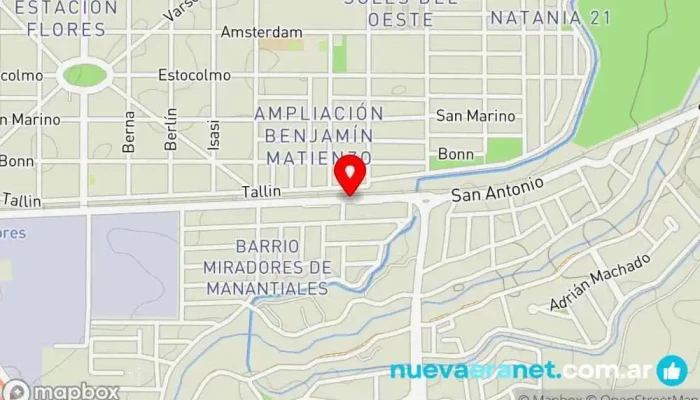 mapa de Martti pasteleria by Pau Martino Pastelería, Cafetería en Córdoba