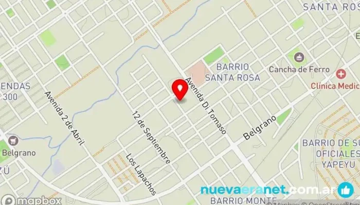 mapa de Mary repostería Panadería en Paso de los Libres