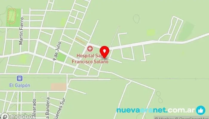 mapa de masas artesanales NOELIA De Gabriel Rodriguez y flia Panadería en Galpon