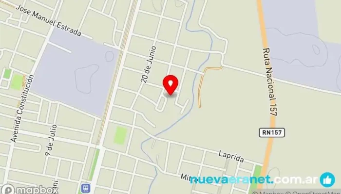 mapa de Massafran Panadería en Bella Vista