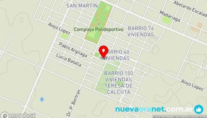 mapa de MATICES-ARA Comercio en Santo Tomé