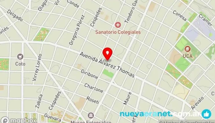 mapa de Medialunas Point Panadería en Cdad. Autónoma de Buenos Aires