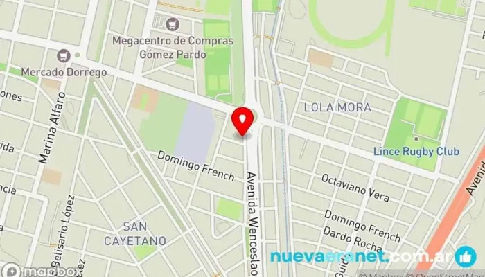 mapa de M'encanta Panadería Panadería en San Miguel de Tucumán