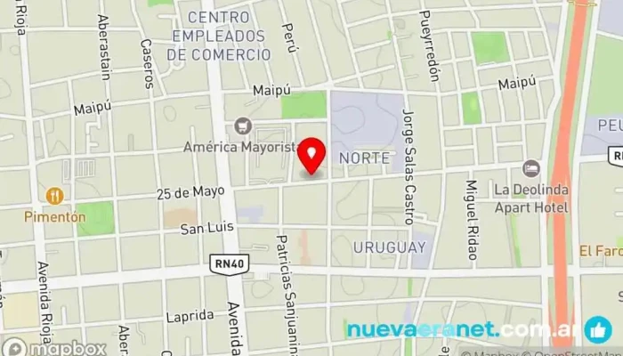 mapa de Mercería Bueno San Juan Mercería, Tienda de artículos para pintura en San Juan