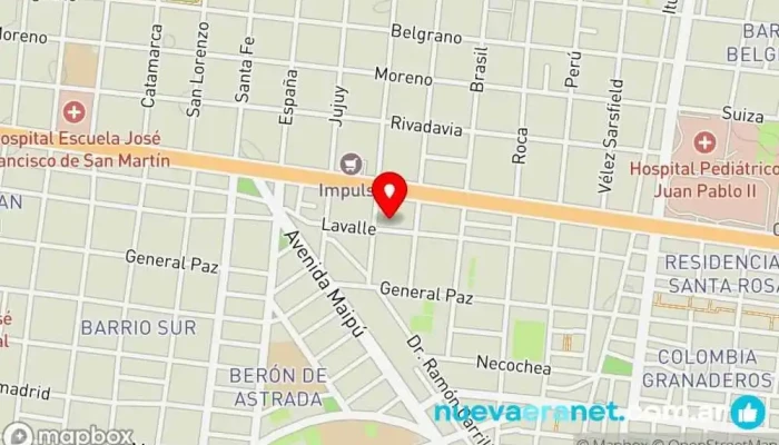 mapa de Meso Taller de Pan Panadería en Corrientes