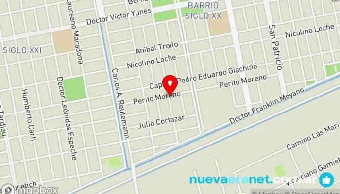 mapa de Mi casa almacén Comercio en Santiago del Estero