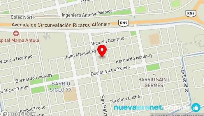 mapa de Mi Casa SG Tienda de artículos para el hogar en Santiago del Estero