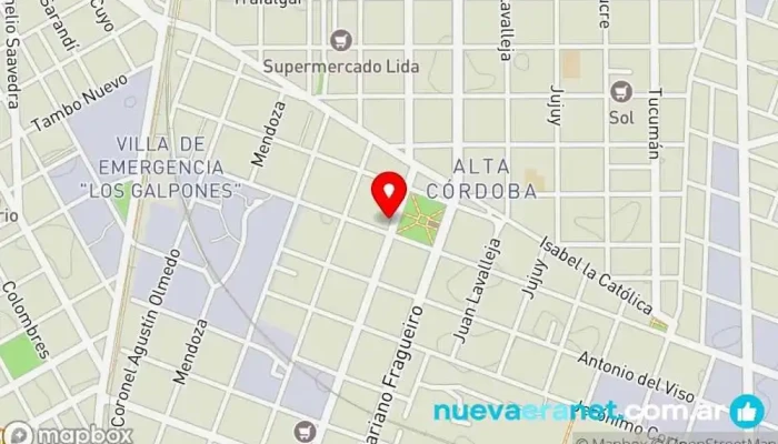 mapa de Mí Dulce Juana Pastelería, Panadería en Córdoba