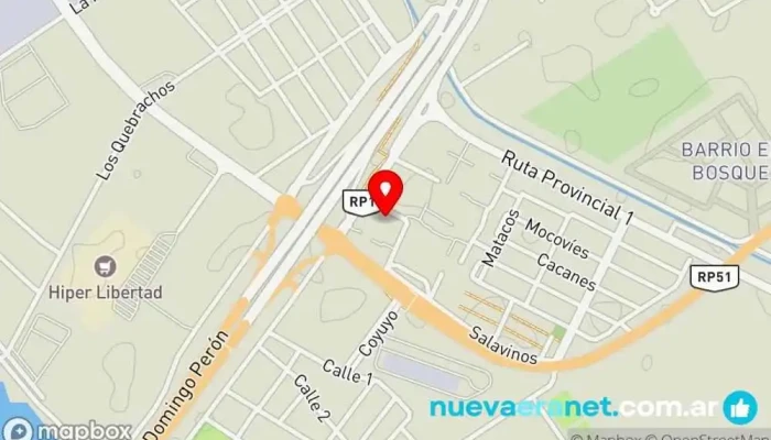 mapa de Mi Rey Panaderia y Pasteleria Panadería en La Banda