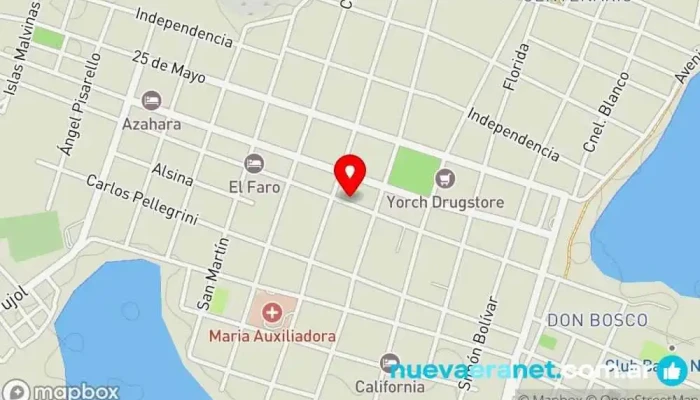 mapa de Mi Saladas Centro de negocios en Saladas