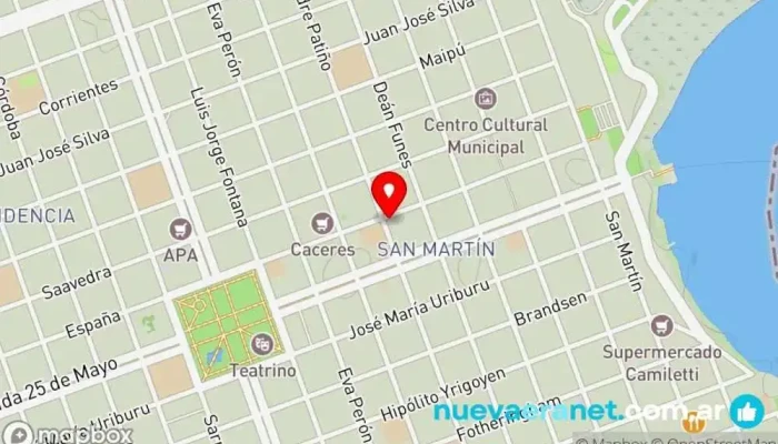 mapa de Miel y Canela Pastelería Pastelería en P3600HIK
