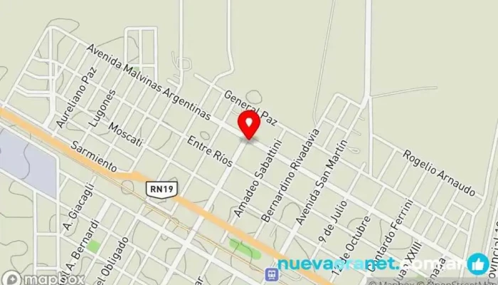 mapa de Migas Doña Bocha - SANDWICH DE MIGA Panadería en Río Primero